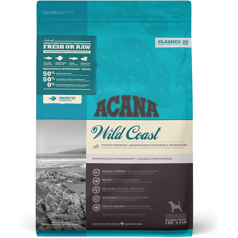 Acana 2 Kg Classics Wild Coast | Yetişkin Köpek Kuru Maması